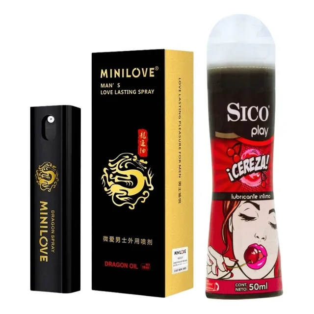 Kit Retardante Eyaculacion Precoz Y Lubricante Intimo Sico