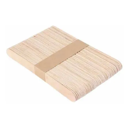 Paletas Para Depilación De Madera Desechables 300 Unidades
