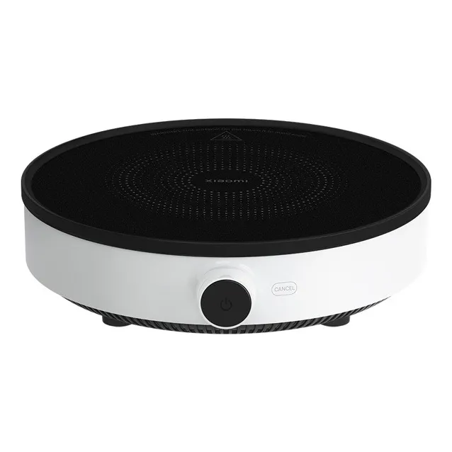 Cocina de Inducción Xiaomi Lite DCL01CM Blanco 2100W Control Giratorio con Luces Led 9 Niveles de Potencia Bobina de Doble Capa Superficie Protección Contra Sobrecalentamiento