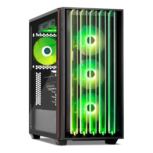 Pc Gamer Yeyian Amd Ryzen 9 9900x 5.6ghz 1000w Wifi Bt 1 Tb 32 Gb Nvidia Geforce Rtx 5070 12gb Gddr7