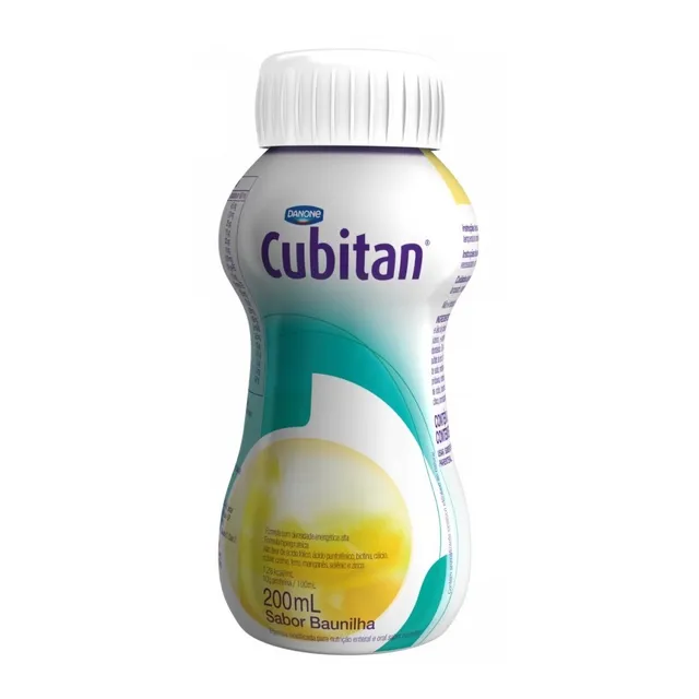 Cubitan 200ml Danone - Cicatrização - Kit Com 24 - Baunilha