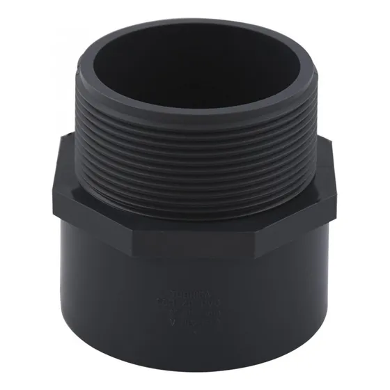 Adaptador Macho De Pvc Agua Fría Tubrica De 1 Pulgada (4 Ud)