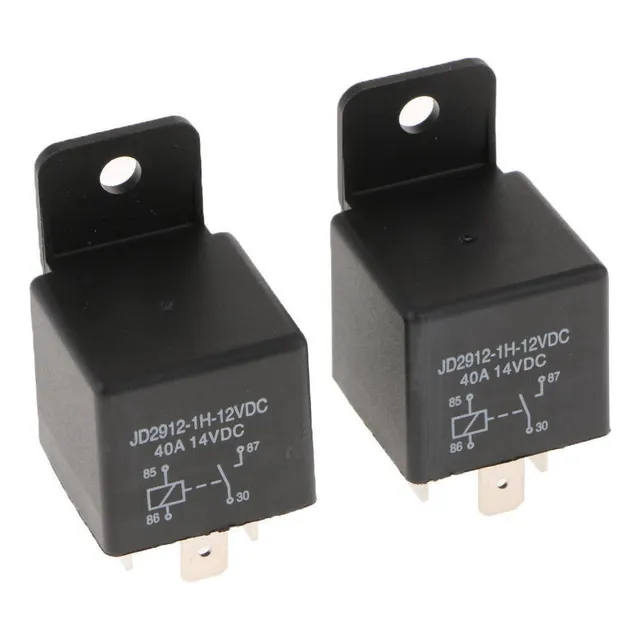 Aplicable A: 2pcs Motor De Coche Automotriz Dc 12v 40a 40