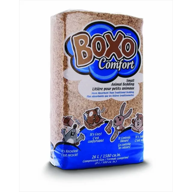 Boxo Sustrato De Papel Conejo Erizo Hamster Ratas Chinchilla