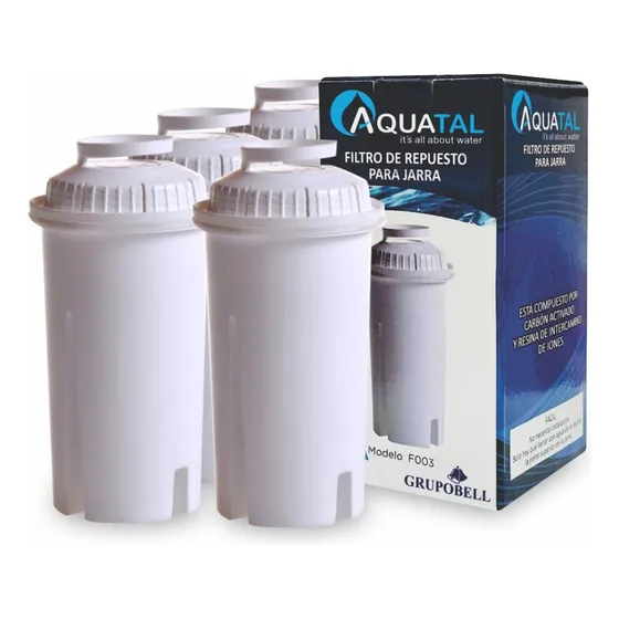 Combo 4 Filtros P/ Jarra Purificadora Aquatal