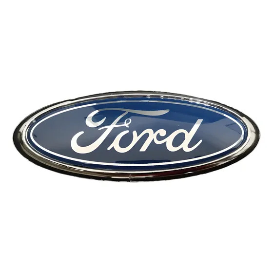 Escudo Insignia Frente Parrilla Ovalo Ford Fiesta 1994 +