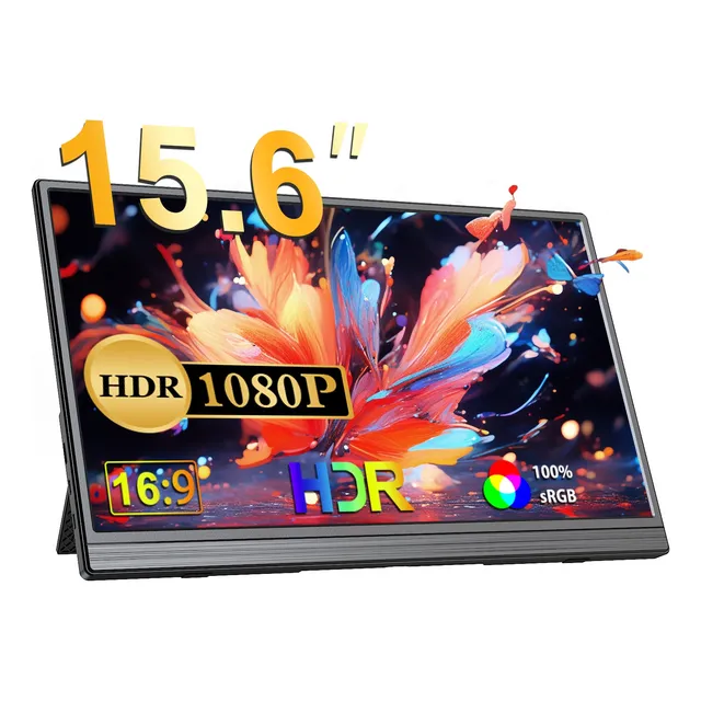 Monitor Portátil Para Laptop 15.6 1080p Hdmi Pantalla Gamer