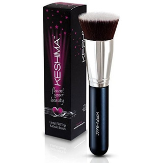 Brocha Para Maquillaje Mango Madera Cerdas Sinteticas Negro Brocha Para Maquillaje Mango Madera Cerdas Sinteticas Negro