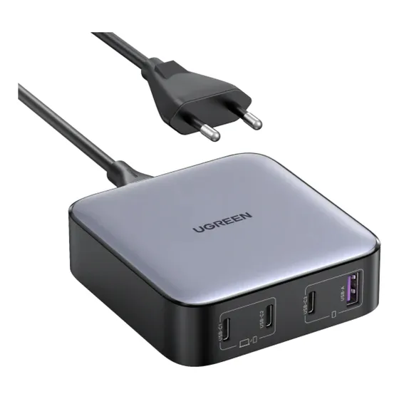 Ugreen Cargador De Escritorio Nexode Gan 100w Color Gris