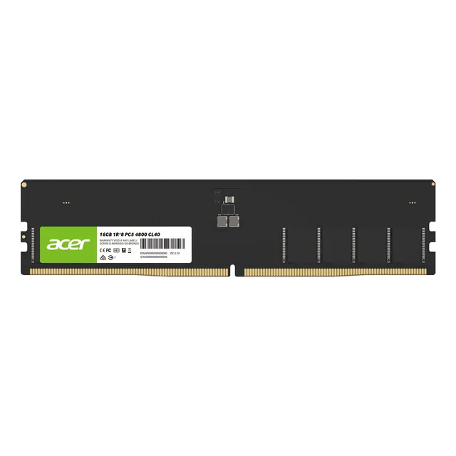 Memoria Ram Udimm Ddr5 Acer Ud200 16gb 4800mhz Cl40
