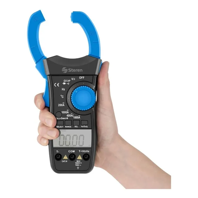 Multímetro De Gancho Profesional Bluetooth Mul-115 Steren