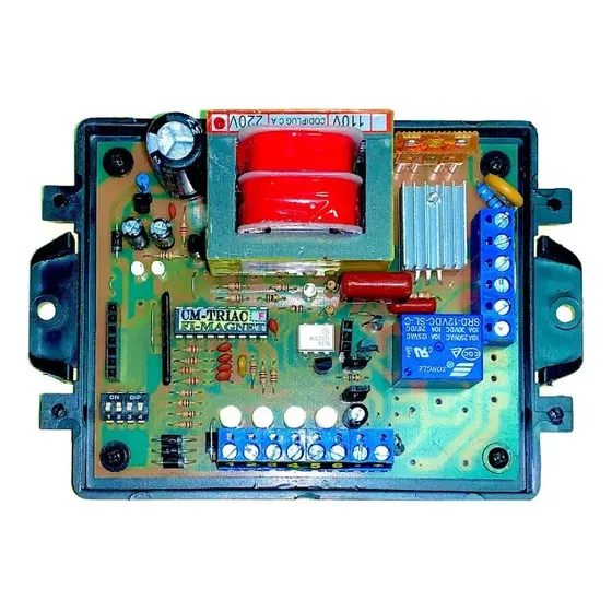 Tarjeta Para Control De Motor Cmtriac Magne 220v 3c, Nueva