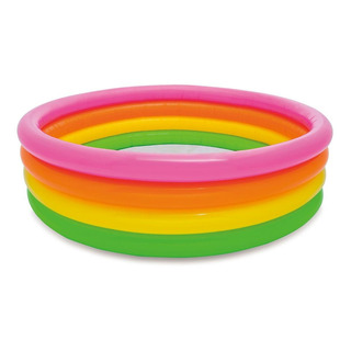 Piscina Inflável Infantil Sunset 780 Litros Intex 56441 Piscina Inflável Infantil Sunset 780 Litros Intex 56441