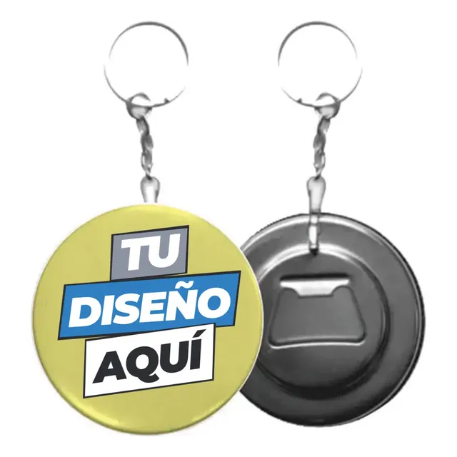 Llavero Con Destapador Iman Personalizado Regalo X10 Bola8