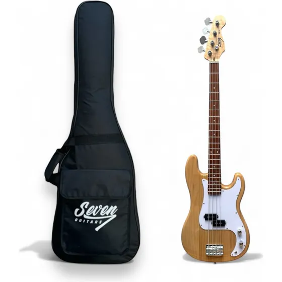 Contrabaixo P/bass Seven Spb-47 Nat  4c Com Bag