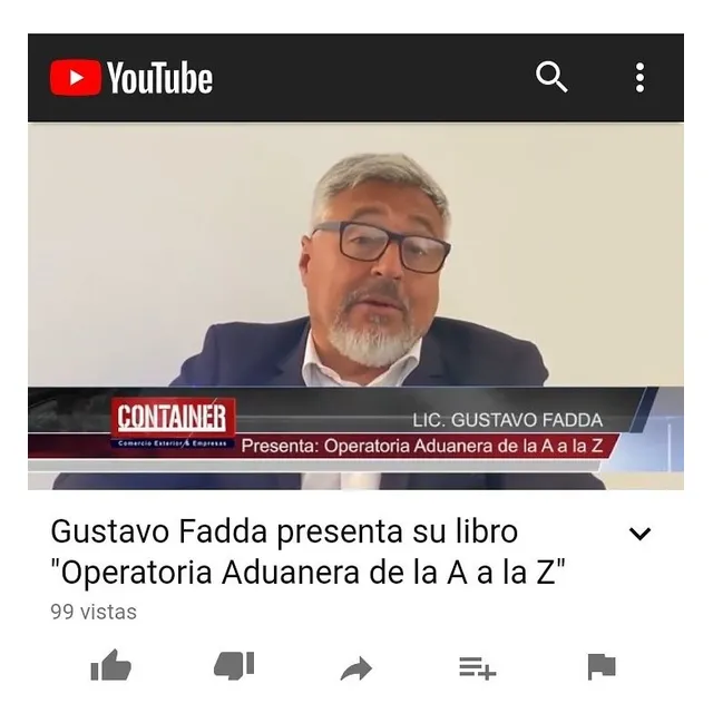 Libro  Operatoria Aduanera De La A A La Z  Mg. Gustavo Fadda