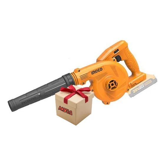 Sopladora A Bateria P20s 20v Ingco Cabli20018 + Regalo 