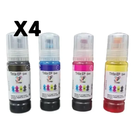 Tintas 544 Epson 70ml L3150 L1210 L3210 L3250 L3110