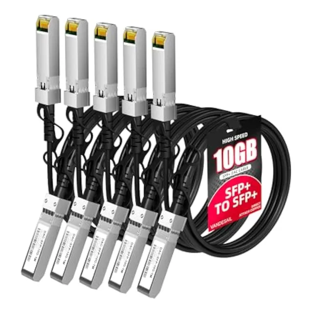 Cable Sfp+ Dac, Paquete De 5 Cables Sfp 10gbase-cu