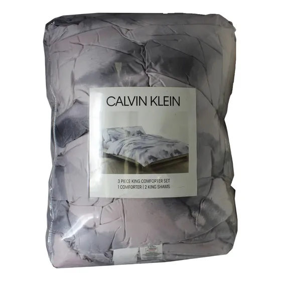Set De Edredón King 3 Piezas Calvin Klein