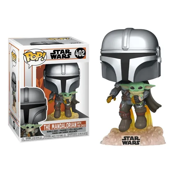 Funko Pop The Mandalorian Star Wars Juguete Para Niños Febo