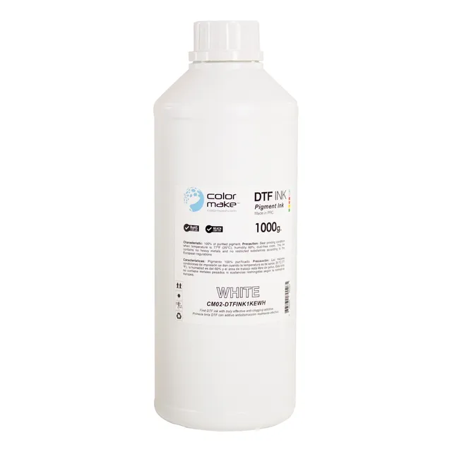 Tinta Color Make Para Dtf Cmykw 1 Litro
