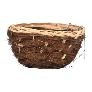 Nido De Pájaro Tejido De Bambú, Cabaña Colgante, Regalo Nido De Pájaro Tejido De Bambú, Cabaña Colgante, Regalo
