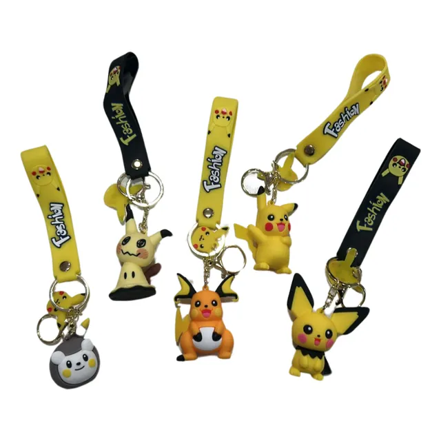 Llavero Personajes De Pokemon Pikachu - Precio Por Unidad