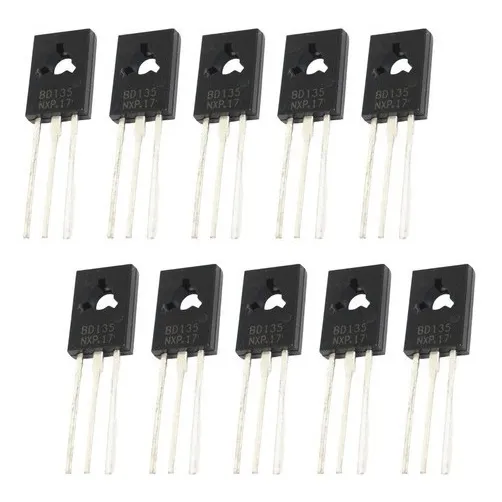 Transistor Npn Bd135 - 10 Peças Para Projetos