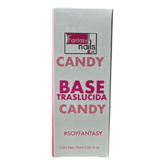 Base Trasclucida Fantasy Nails Tono Elegible 15ml Color Candy