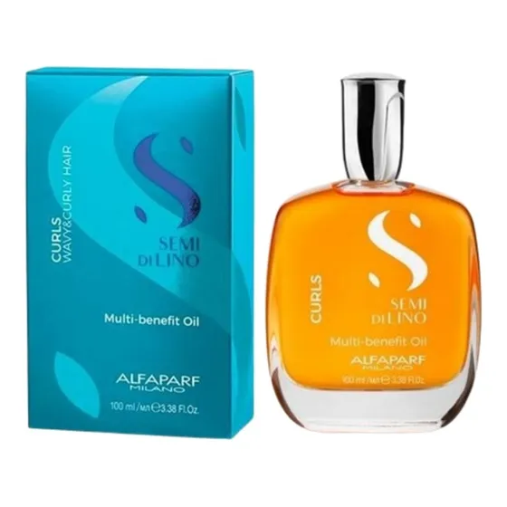 Alfaparf Semi Di Lino Curls Cachos Multi Benefit Oil 100 Ml