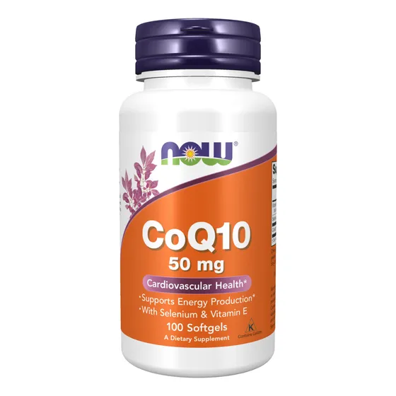 Supplements Now Foods Coq10, 50 Mg, Grado Farmacéutico, 100