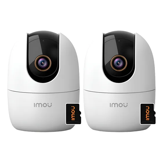 Imou Ranger 2 Cámara De Seguridad 4mp 64gb 2-pack  Wifi 2k+