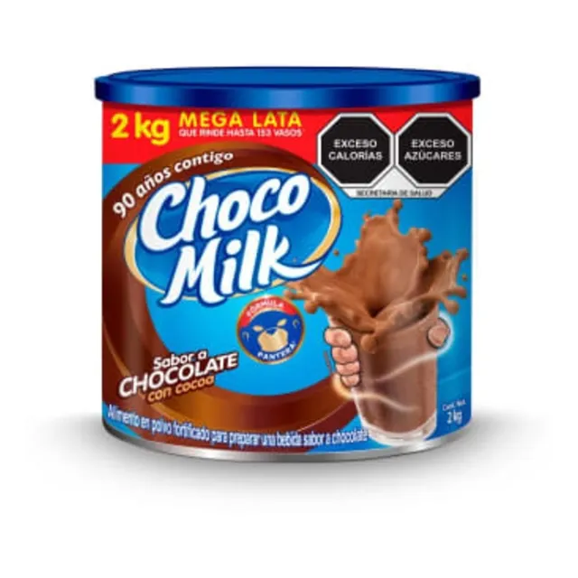 Chocolate En Polvo Chocomilk Lata 2 Kilos