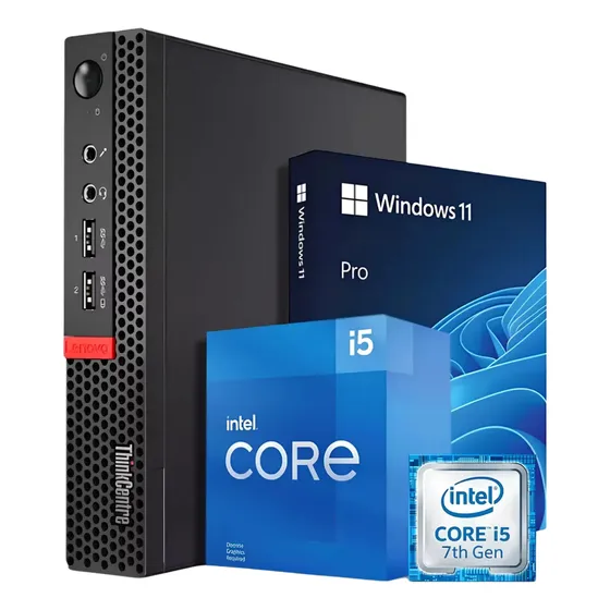 Mini Pc Lenovo M900 Core I5 7th 16gb Ssd 480gb Windows 11 127/220v