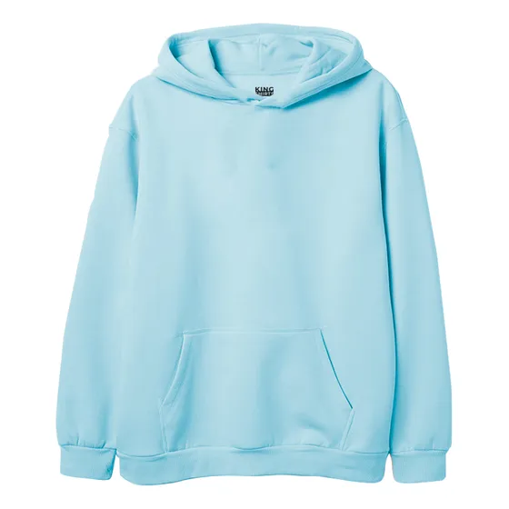 Sudadera Básica Felpa Colores Todas Tallas Cafe Uva Moda