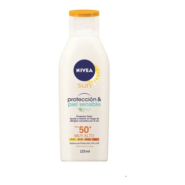 Protector Solar Nivea Sun Protección & Piel Sensible 50+ Fps
