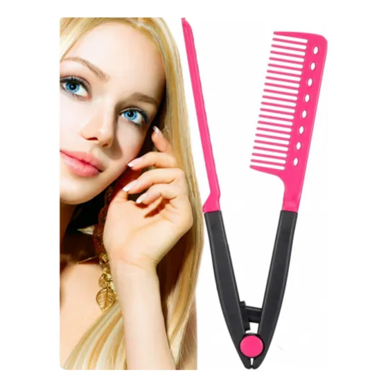 Peine Para Cabello Plancha Alisar Cepillo En Oferta