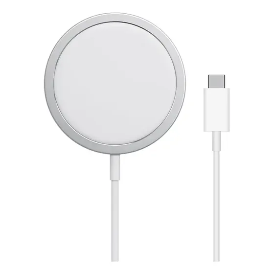 Cargador Inalámbrico Magnetico Para Iphone Magsafe Color Blanco | Cuotas sin interés