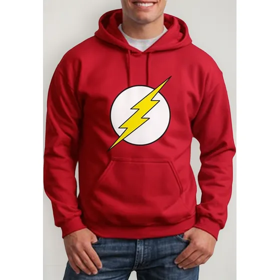 Sudadera Gorro Hoodie Para Hombre Flash Con Envío Gratis