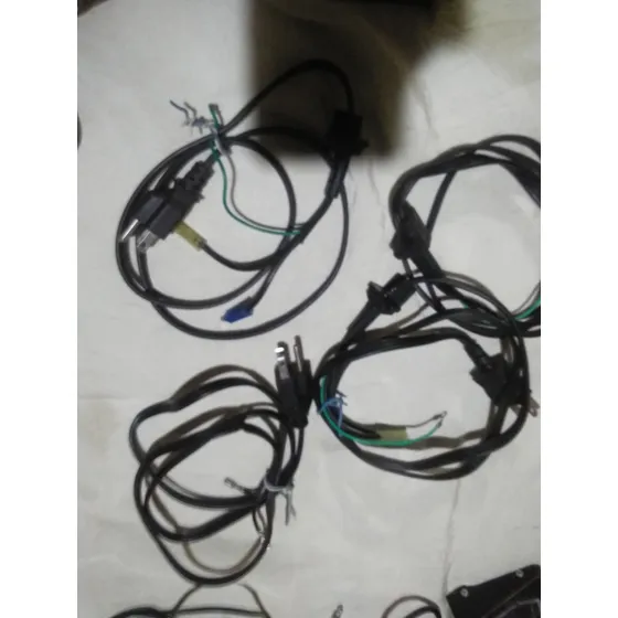 Cable Alimentación Para Fuente De Poder Sin Conector