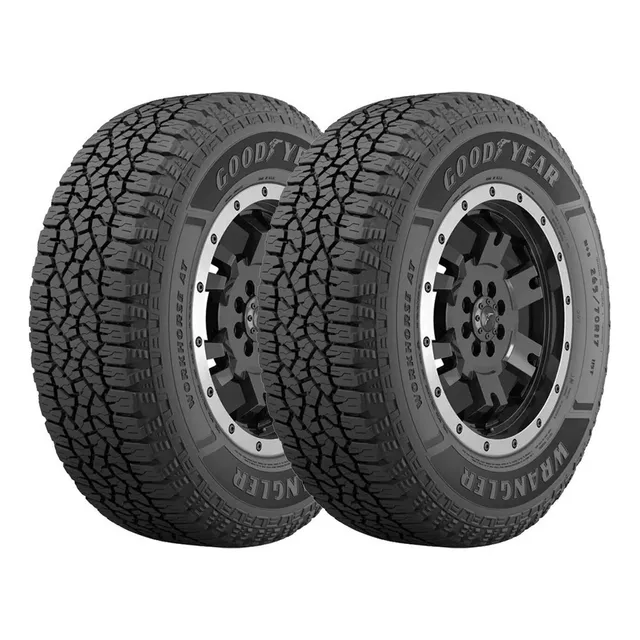 2 Llantas 265/70r17 Lt Goodyear Wrangler Workhorse 121s