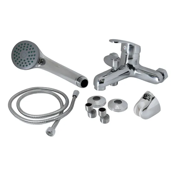 Griferia Ducha Monocomando Exterior Con Transferencia 1,5mts