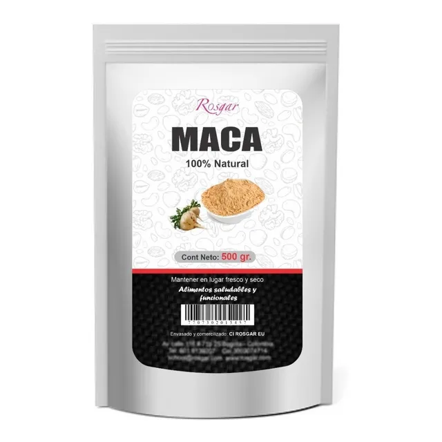 Maca Peruana En Polvo 500gr 