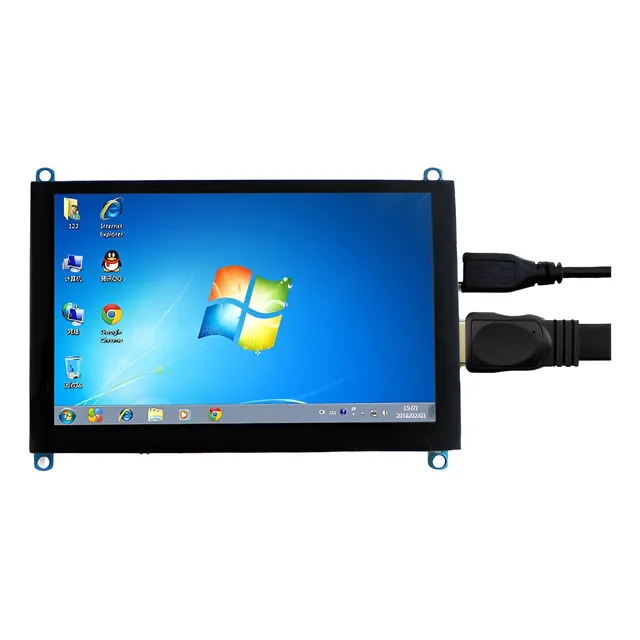 Pantalla Tactil 5 Pulgadas Hdmi Lcd Resistiva Raspberry Pi 3