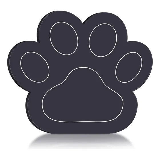 Amylove Alfombra Forma Pata Perro Baño Tierra Diatomea Agua