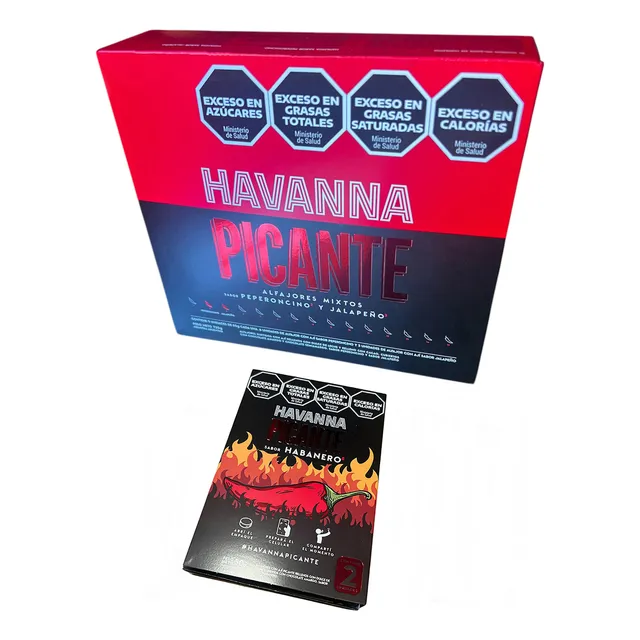 Alfajor Picante Havanna X9 + 2 Habanero Edición Limitada