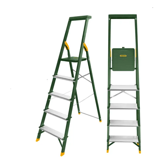 Escalera Aluminio 1.50met  5 Esc 150kg Jadever