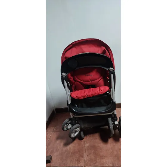 Cochecito Peg Perego Aria Shopper Twin Rojo