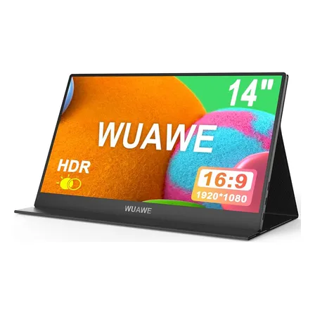 Monitor Portátil Wuawe 14  1080p Usb-c Hdmi Para Laptop